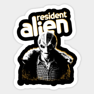 Resident-Alien Sticker